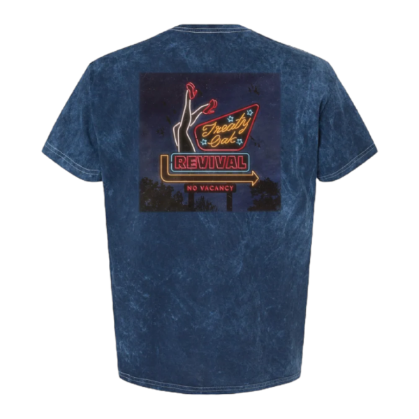 Treaty Oak Revival Merch - No Vacancy Mineral Tee Back
