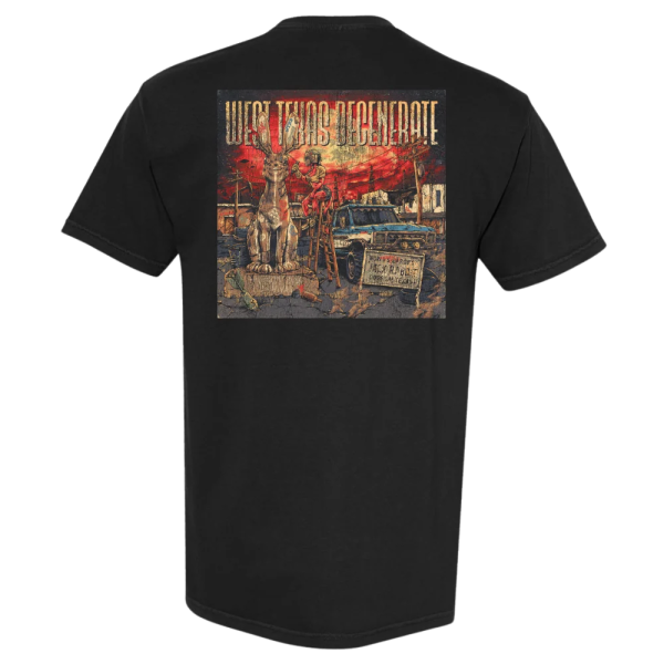 Treaty Oak Revival Merch - West Texas Degenerate T-Shirt Back